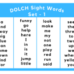 Sight Words 1.3