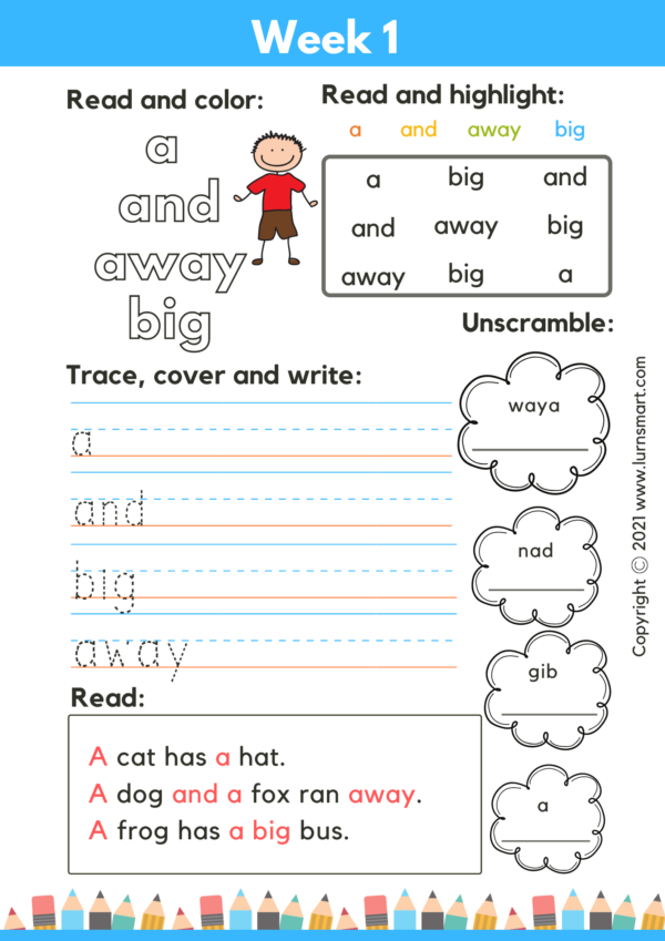 Sight Words 1.5