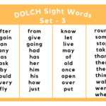 Sightwords 3.4