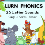 26 Letter Sounds Songs   Story Book Cover 1