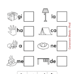 Blending Worksheets 1