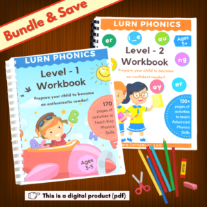 LURN Phonics Digital Workbook Bundle Level 1 2 pdf