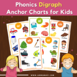 Phonics Digraph Anchor Cards for Kids