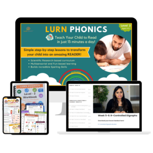LURN Phonics Kids Reading Program Level 2