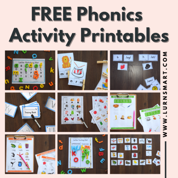 5 Interesting Activities to Teach the Letter Sounds + FREE Printables