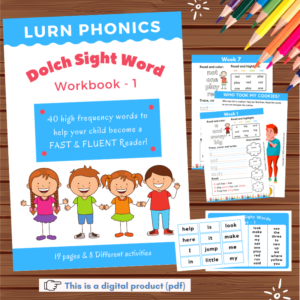 Dolch Sight Word Worksheets 1
