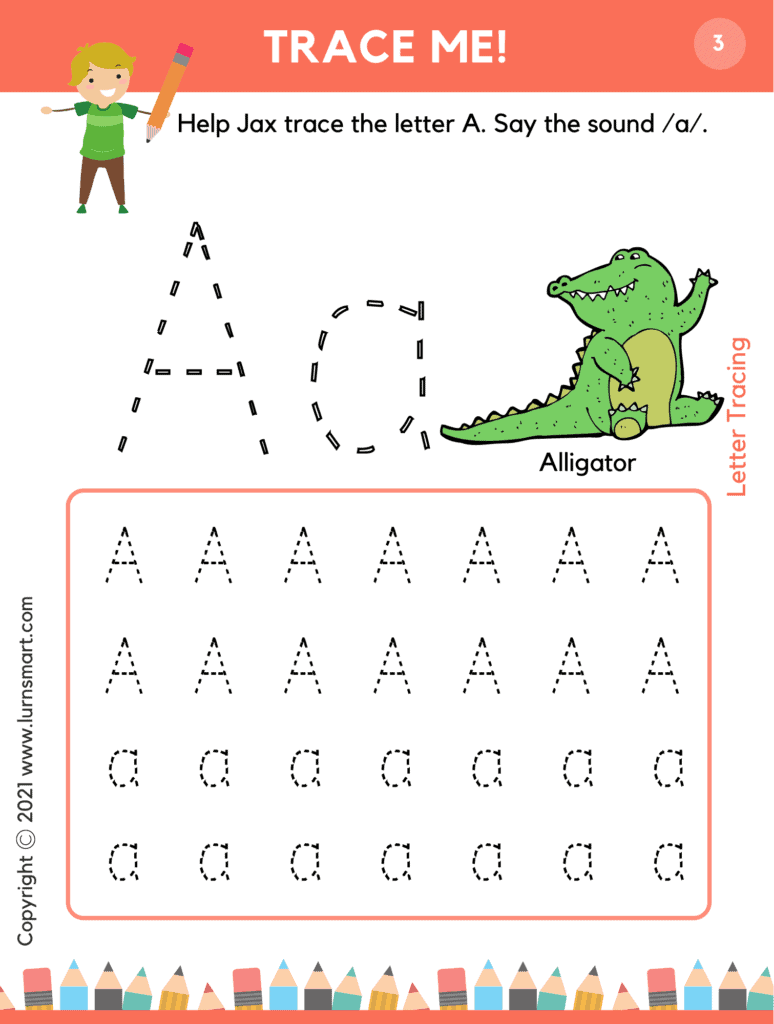 Identifying Letters And Sounds Worksheets