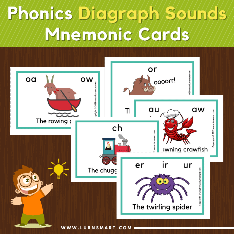 digraphs mnemonic cards