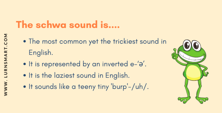 5 Simple Activities to Teach the Schwa Sound for Kids | LurnSmart