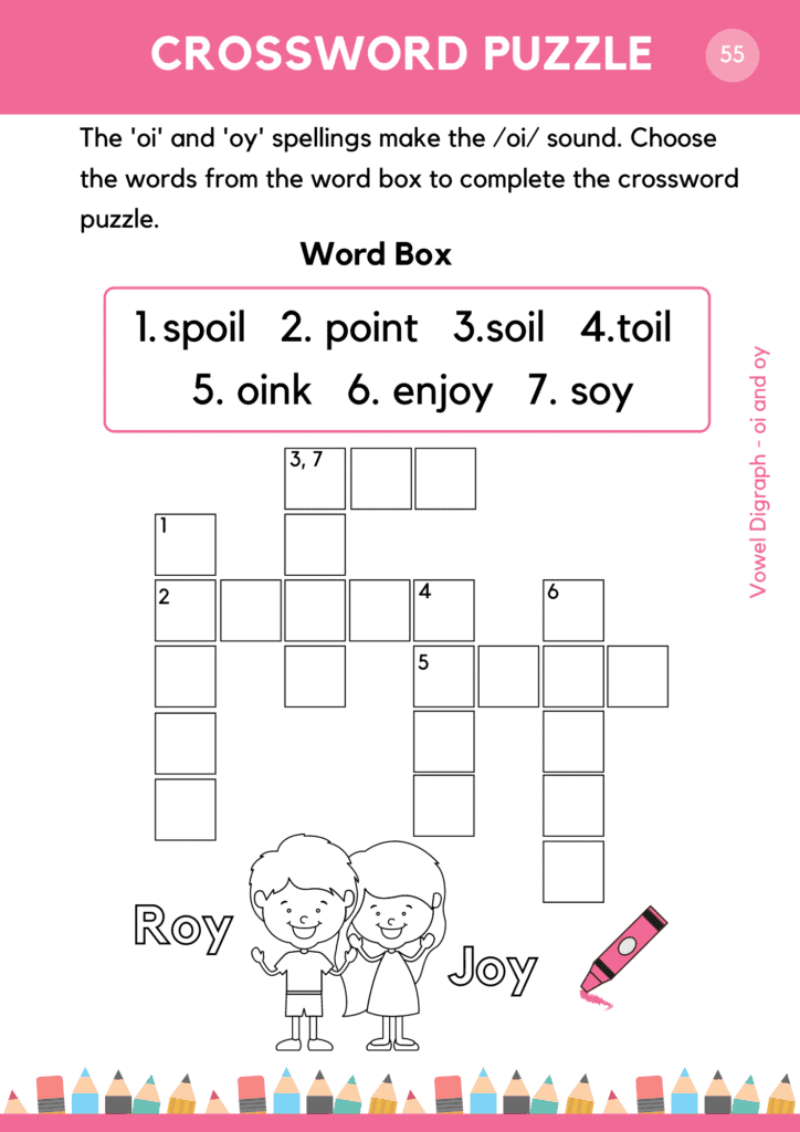 Phonics Digraph Worksheets Bundle for Kids (pdf) - Level 2 | LurnSmart