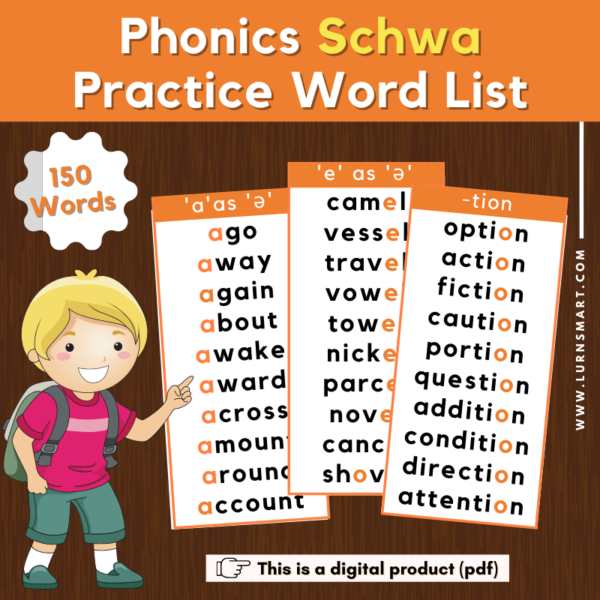 5 Simple Activities to Teach the Schwa Sound for Kids | LurnSmart